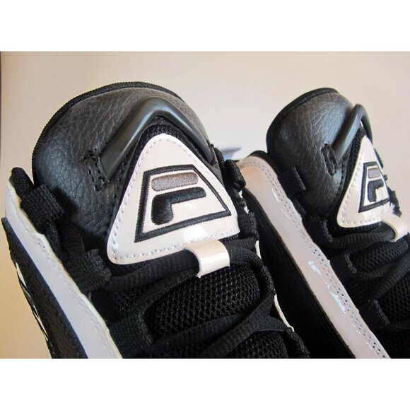 Fila 96 Grant Hill 2 Black & White Shoes Men\'s sz 10.5 stackhouse 1VB90031-019 main image 10